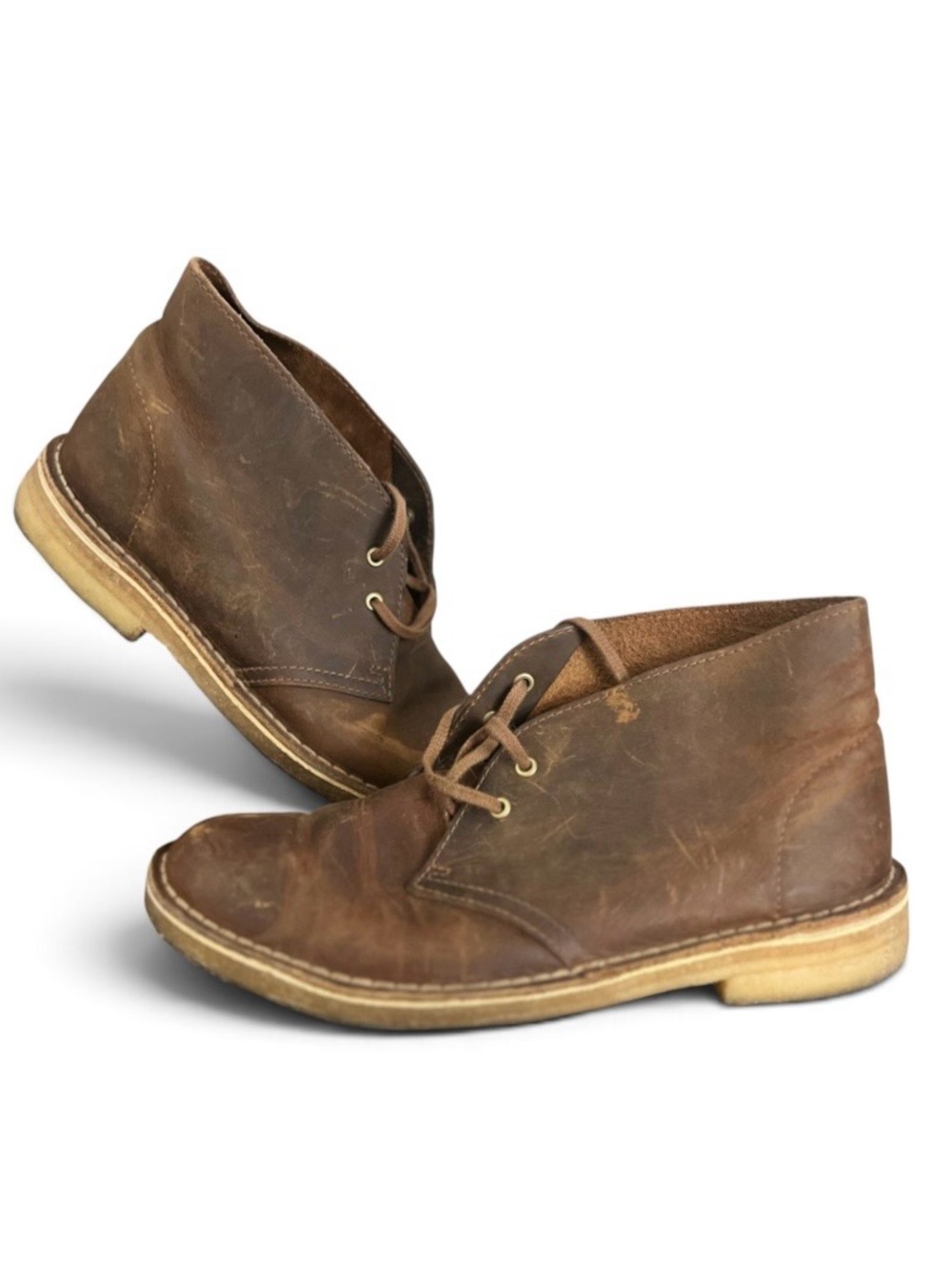 Clark’s (Women’s) Originals Desert Beeswax Leather Boots 8.5